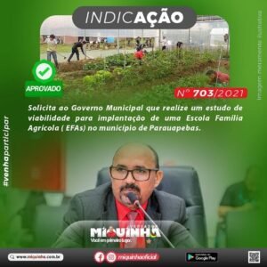 Implantação de uma Escola Família Agrícola